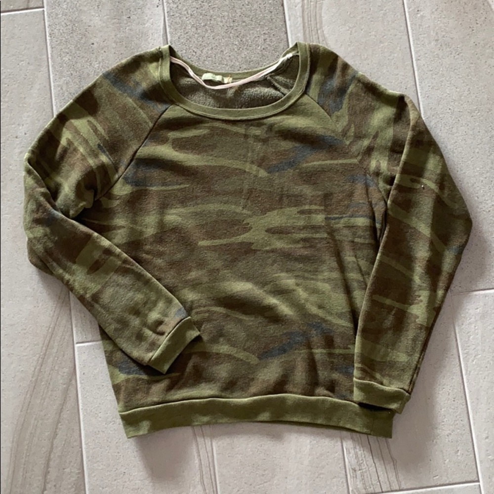 Alternative Apparel Raglan Sleeve Sweatshirt